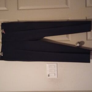 SAVANE Flat Front Comfort Waist Dress Pants 34x30